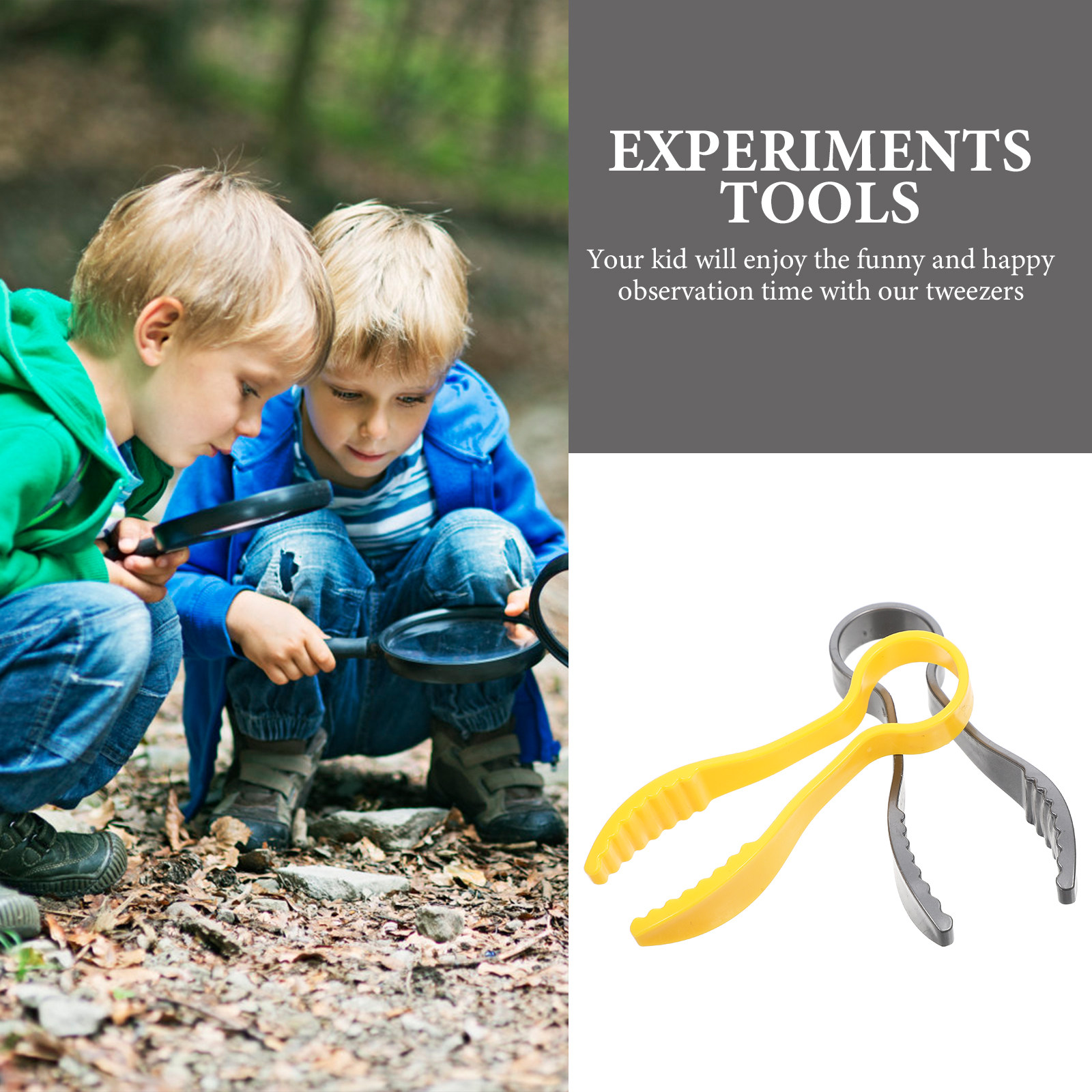 Kids Education Activities - 20pcs Kids Tweezers Set – Educational