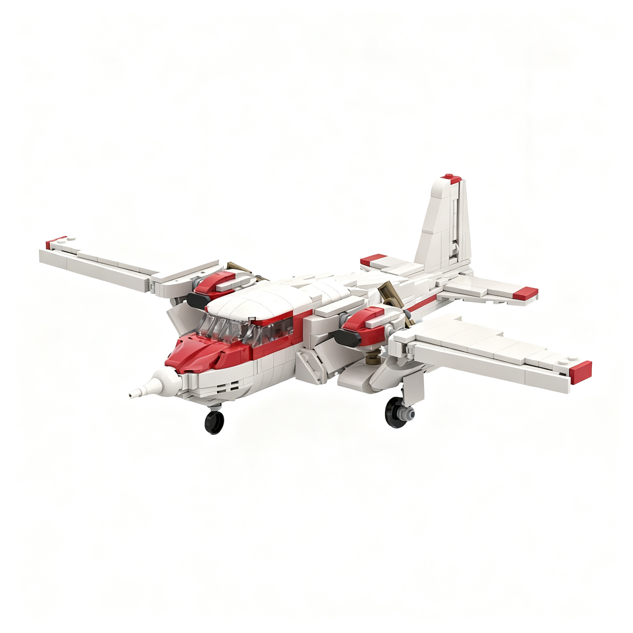 610pcs MOC City Airport Custer - Kids Education Channel recension och pris