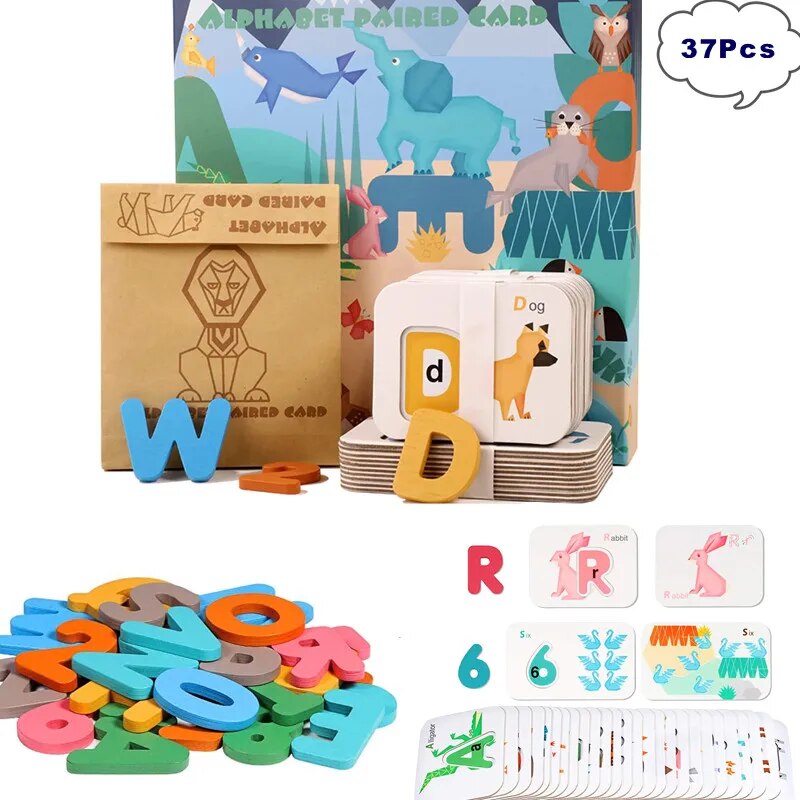 Montessori Alphabet Numbers Fl - Kids Education Number recension och pris