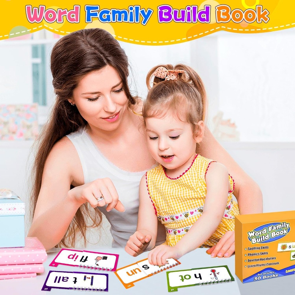 Phonics Flash Cards 30 Read Rh - Kids Education Rhymes recension och pris