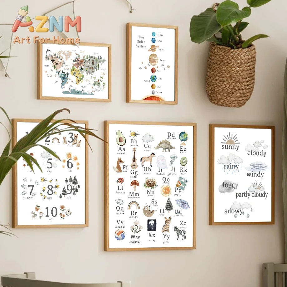 Education Nursery Alphabet Num - Kids Education Number recension och pris