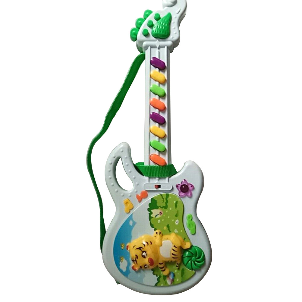 8 Keys Cartoon Electronic Guit - Kids Education Rhymes recension och pris
