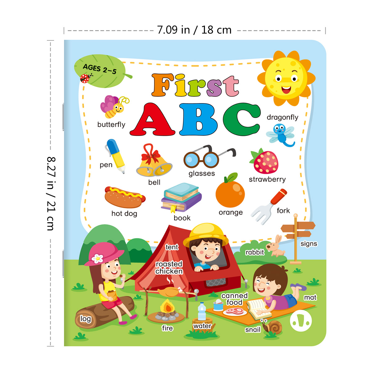 First ABC Alphabet Book for Ki - Kids First Education recension och pris