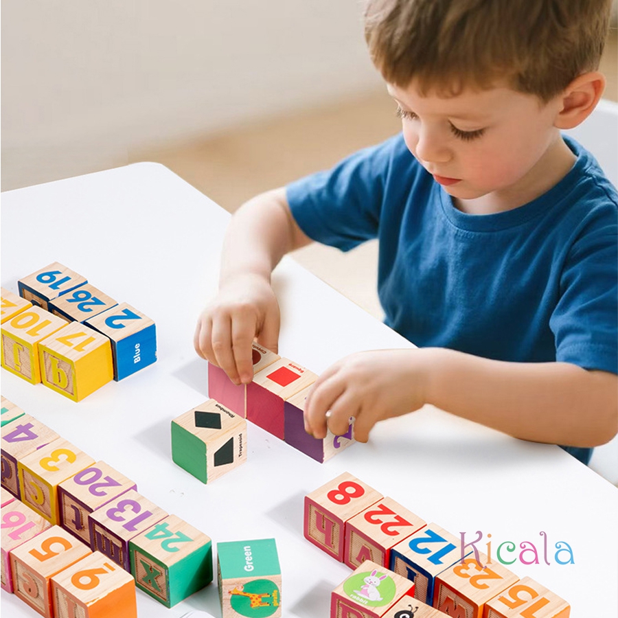 Montessori Wooden Number Block - Kids Education Number recension och pris