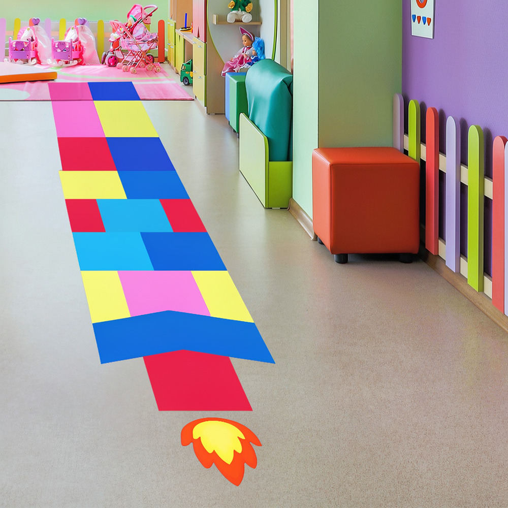 Educational Rocket Hopscotch W - Kids Education Activities recension och pris